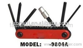 bicycle tool kit BICYCLE REPAIR FOLDING TOOL SET