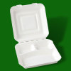 Plant fibre disposable lunch box