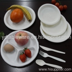 Plant fibre disposable paper plates