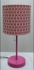 Creative fabric kid desk light with steel body for bedroom TL020