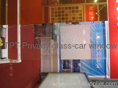 Smart glass electric switchable glass for Door