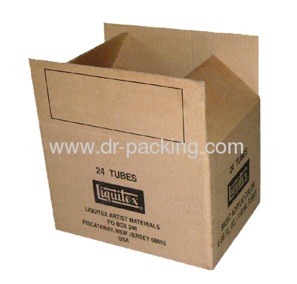 Partial Overlap Corrugated Container with High Quality