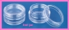 3g plastic empty clear jar nail art tool cosmetics container