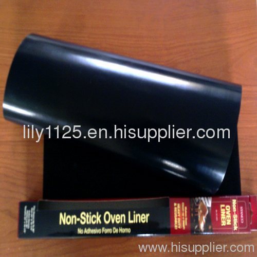 ptfe coated fiberglass non-stick heat resistant oven liner