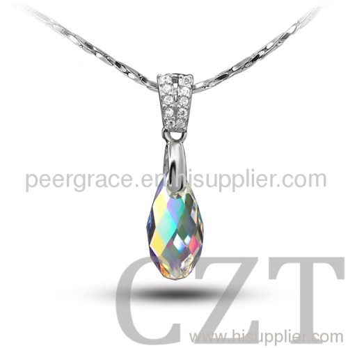 925 sterling silver pendant with Swaroski Crystal