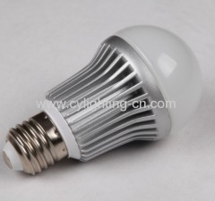 5W E27 Aluminum Φ60mm×108mm LED BULB With 1W LED