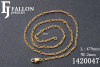fallon 18k gold plated necklace FJ 1420047IGP