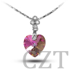 925 sterling silver pendant with Swaroski Crystal