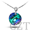 925 sterling silver pendant with Swaroski Crystal