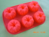 6 Berry/ Flower Silicone Cake Mould