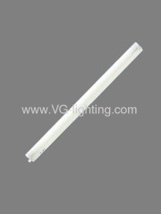 T5 Plastic fluorescent light fitting with switch and diffuser