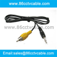 3.5mm Audio To RCA Analog Audio Mono Cable