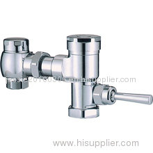 Toilet flush valve--pulling type