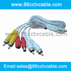 Budget CCTV Camera Audio Video Power Cable