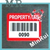 Custom Property Tags, Asset Labels, Destructible vinyl label