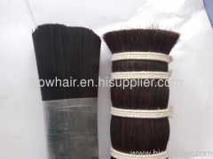 black pure horse tail hair mixed PP silk for brush making