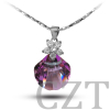 925 sterling silver pendant with Swaroski Crystal