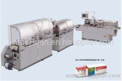DHC-250P Ampoule/vial blister packing and cartoning packing line(vertiacl loading)