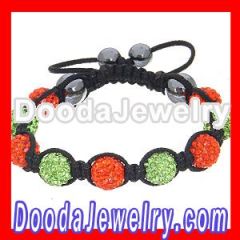 cheap shamballa bracelet replica with crystals and Hematite beads