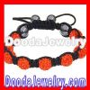 2012 hot sale pave red austrian crystal beads shamballa bracelet replica for women