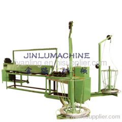 semi-automatic chain link fence machine