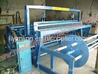 semi-automatic crimped mesh machine