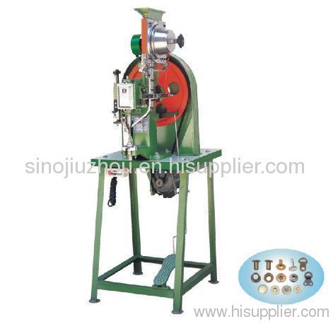 Semi-automatic riveting machine