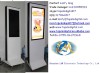 37'' 2,000nits high-brightness outdoor stand alone lcd digital signage for park/gas station