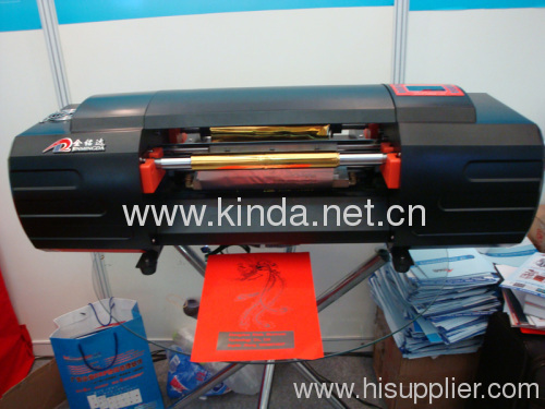 New Innovation Plateless digital foil printer