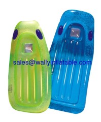 inflatable body board, inflatable kick board, inflatable beach board