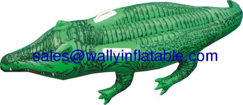 inflatable crocodile rider, inflatable animal floats, inflatable animal rider, inflatable float rider