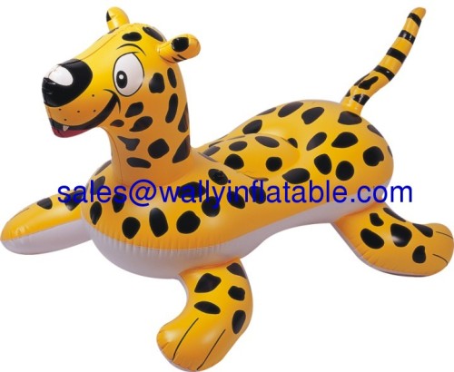 inflatable leopard, inflatable leopard rider, inflatable leopard float, inflatable leopard toy