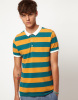 Men's stripe Fashion printed t-shirts