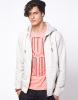 Mens Fashion full zipper hooded sweaters