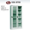 kd-041 metal glass sliding cabinet with 2doors best seller on fair
