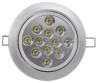24W Aluminum Φ133×120mm LED Ceiling Light With Φ120mm Hole For Indoor Using
