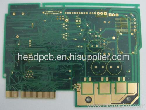 10 Layer Gold fingers PCB