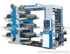 YT-Series six-color flexo printing machine