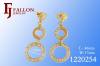 long gold women earring 1220254