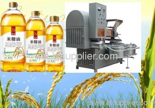 rice bran oil press with two vacuum filters