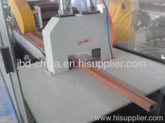 Wood plastic composite production line