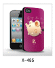 pig picture mobile phone 3d cover rat picture,pc case rubber coated,with 3d picture