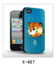 tiger picture mobile phone 3d cover tiger picture,for iPhone4 use,with 3d picture,pc case,rubber coated