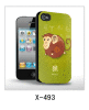 Monkey picture iphone 3d cover mokey picture,pc case rubber coated