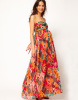 Maternity Exclusive Bandeau Maxi Skirt In Print