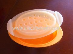 Oval Silicone Food Steamer