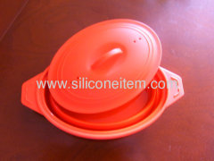 Oval Foldable Silicone Steamer