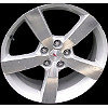 CCI WHEEL, ALUMINUM ALLOY, SILVER, REMANUFACTURED, 17 x 7 in., SOLD