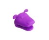 PURPLE Dog Shape Silicone Oven Gloves