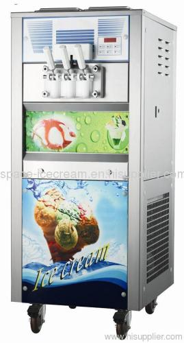 Capacity 30 L/H Soft Ice Cream Machine 230